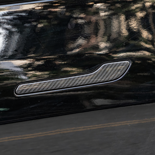 Carbon Fiber Door Handle Covers for Tesla Model 3/Y