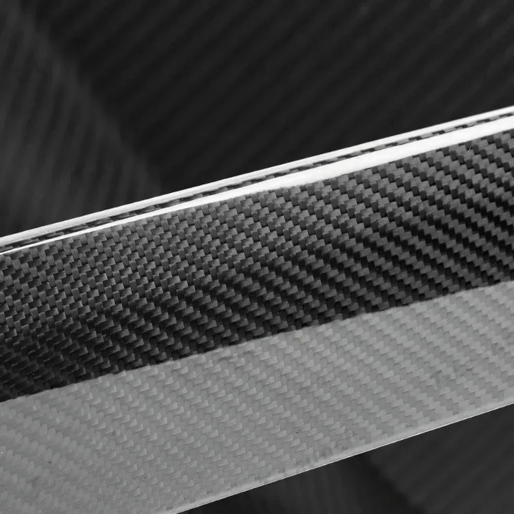Carbon Fiber Door Panel Covers Interior Trim for Tesla Model Y Juniper 2025+