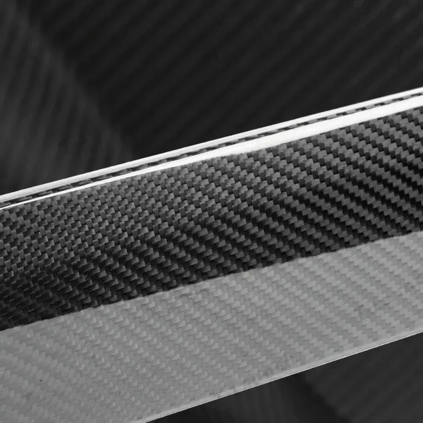 Carbon Fiber Door Panel Covers Interior Trim for Tesla Model Y Juniper 2025+