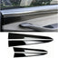 Carbon Fiber Door Panel Covers Interior Trim for Tesla Model Y Juniper 2025+