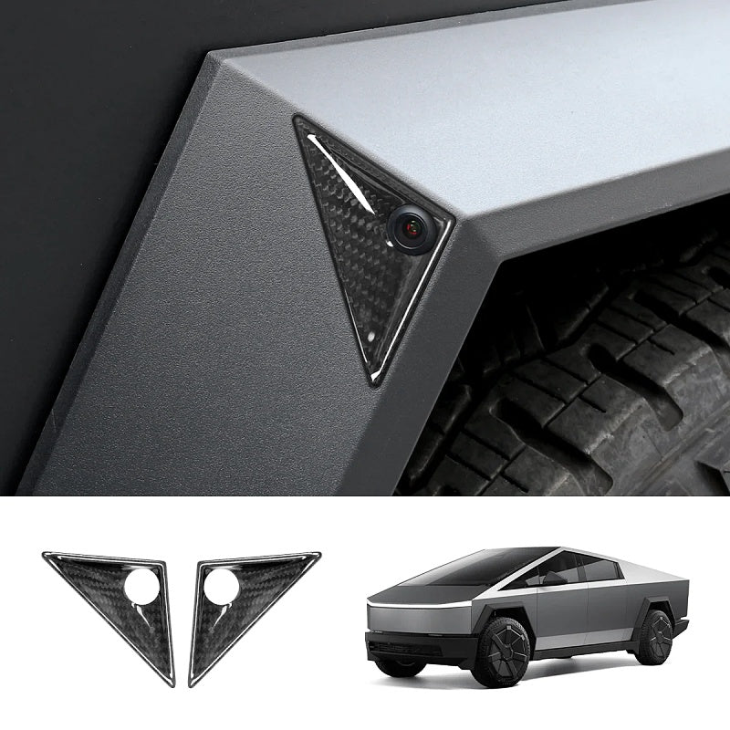 Carbon Fiber Front Fender Camera Cover for Tesla Cybertruck Main image