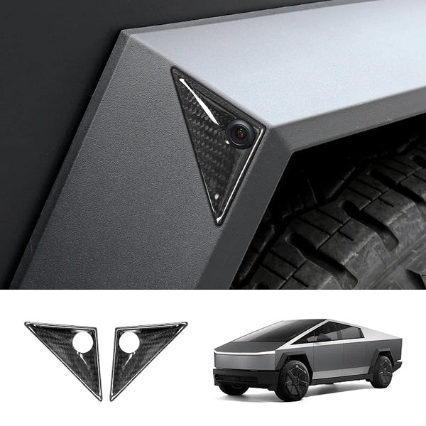 Carbon Fiber Front Fender Camera Cover for Tesla Cybertruck