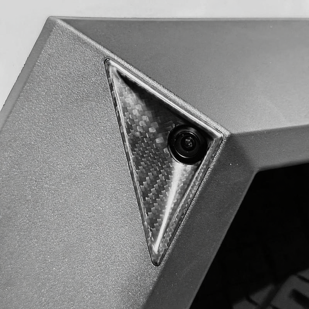 Carbon Fiber Front Fender Camera Cover for Tesla Cybertruck