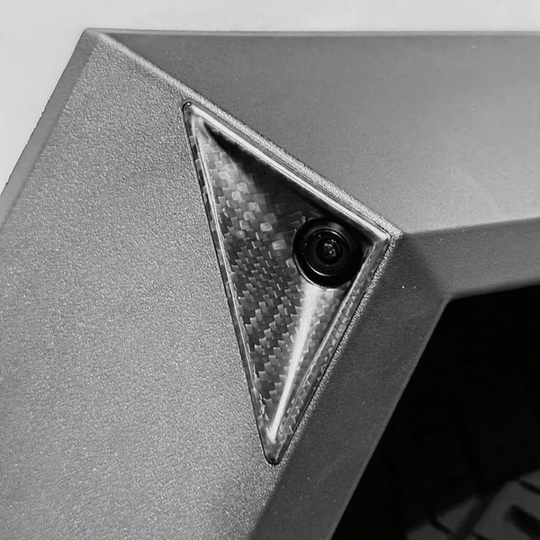 Carbon Fiber Front Fender Camera Cover for Tesla Cybertruck