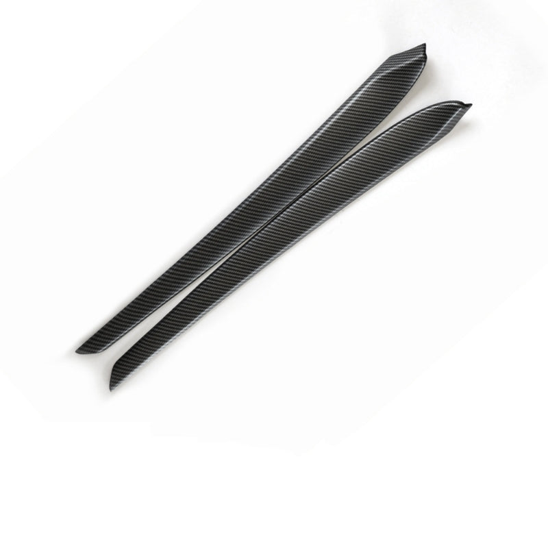 Carbon Fiber Interior Door Panel Cover Trim Fit For Tesla Model 3/Y （2021-2023）