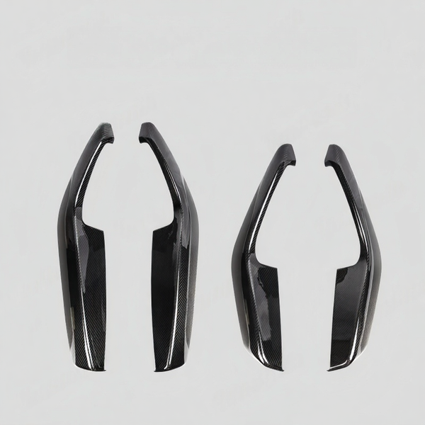 Carbon Fiber Lower Door Armrest Covers for Tesla Model Y Juniper 2025+