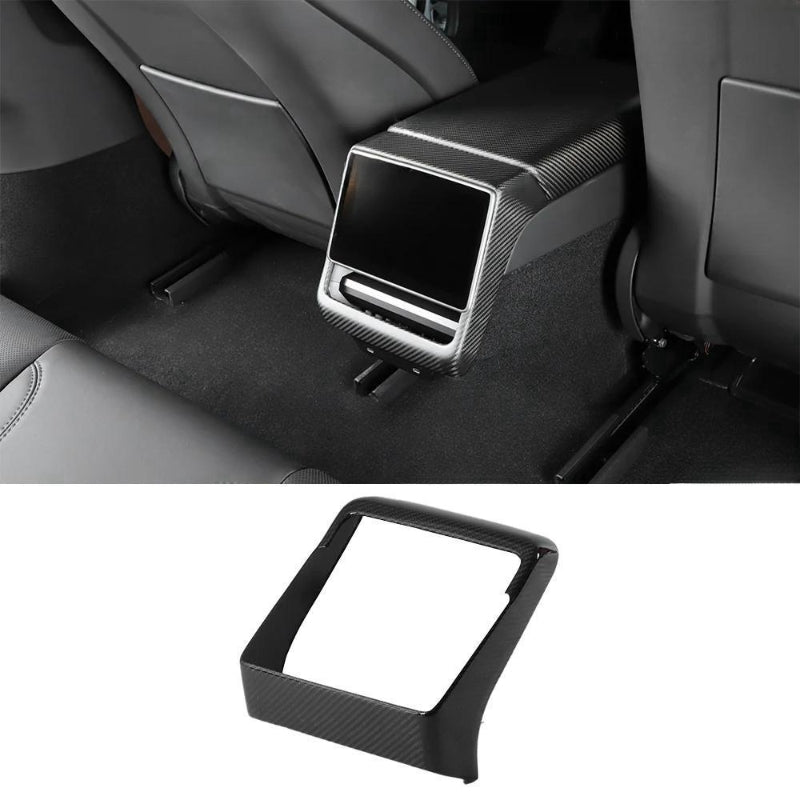 Carbon Fiber Rear Seat Vent Cover for Tesla Model 3 Highland/Y Juniper