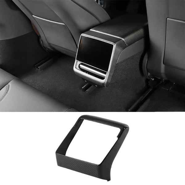 Carbon Fiber Rear Seat Vent Cover for Tesla Model 3 Highland/Y Juniper