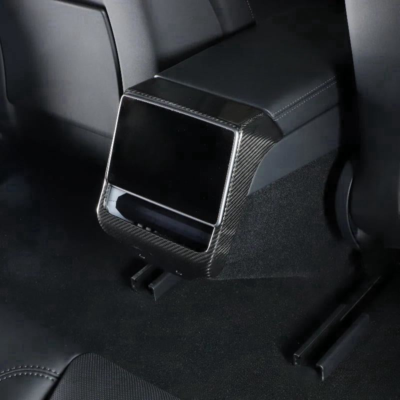 Carbon Fiber Rear Seat Vent Cover for Tesla Model 3 Highland/Y Juniper