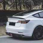 Carbon Fiber Rear Spoiler for Tesla Model 3/Y - Real Carbon Fiber