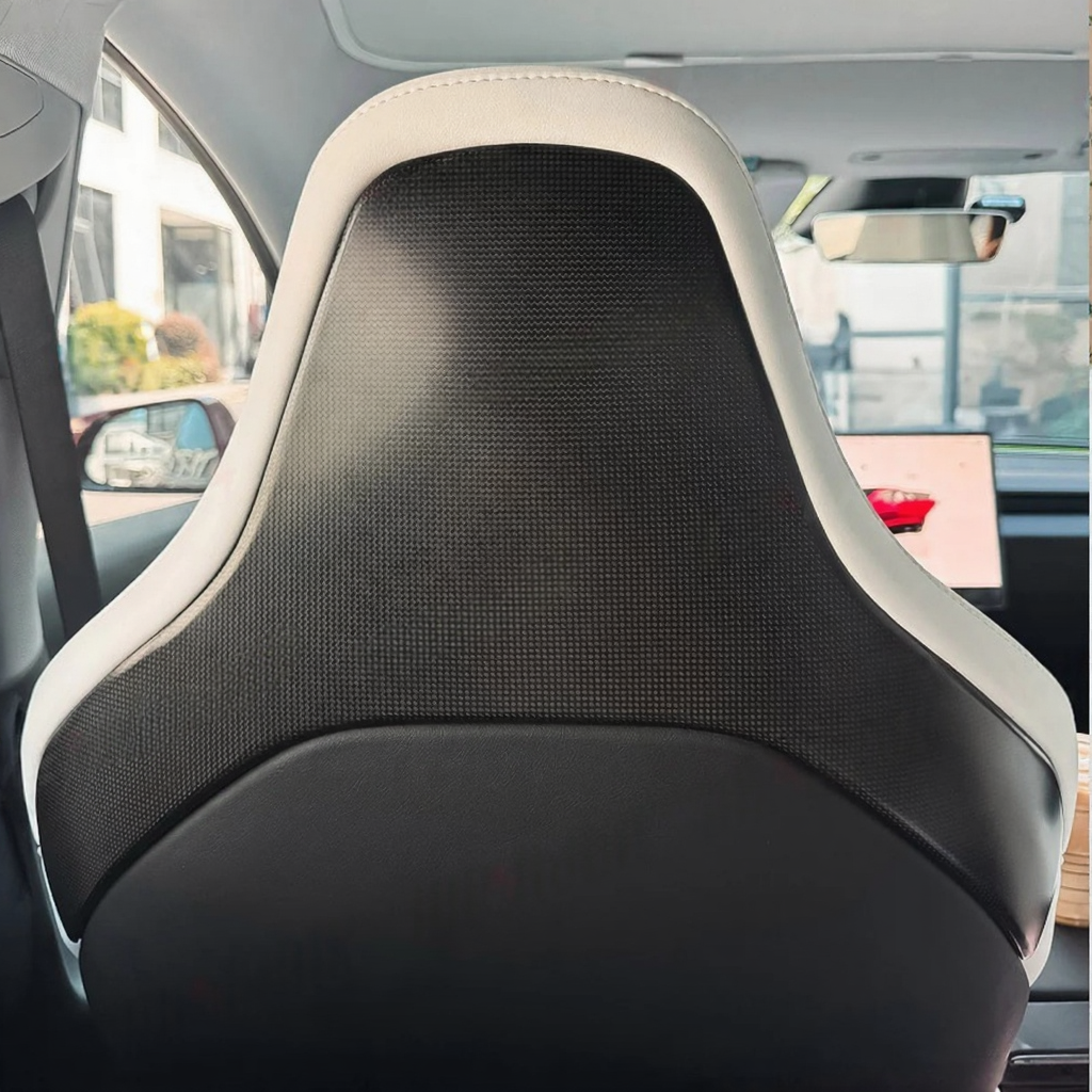 Carbon Fiber Seat Back Protectors for Tesla Model 3 Highland 2024+