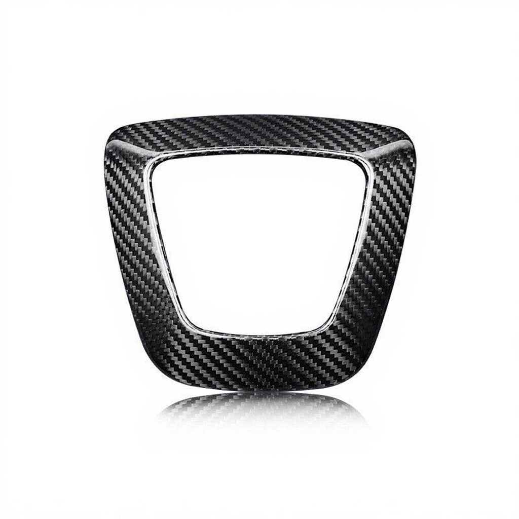 Carbon Fiber Steering Wheel Airbag Decoration Cover for Tesla Model 3 Highland/Model Y Juniper