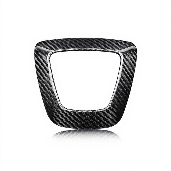 Carbon Fiber Steering Wheel Airbag Decoration Cover for Tesla Model 3 Highland/Model Y Juniper