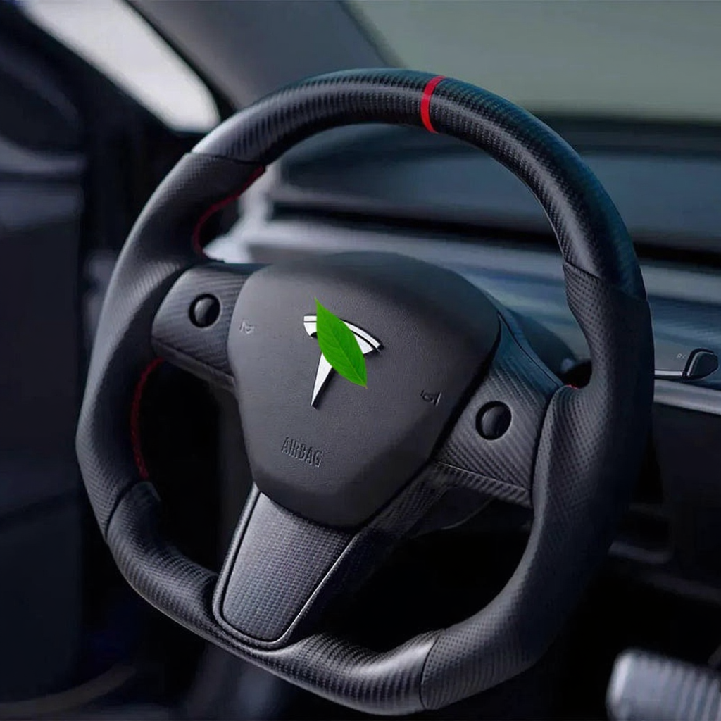 Carbon Fiber Steering Wheel for Tesla Model 3/Y Secondary image