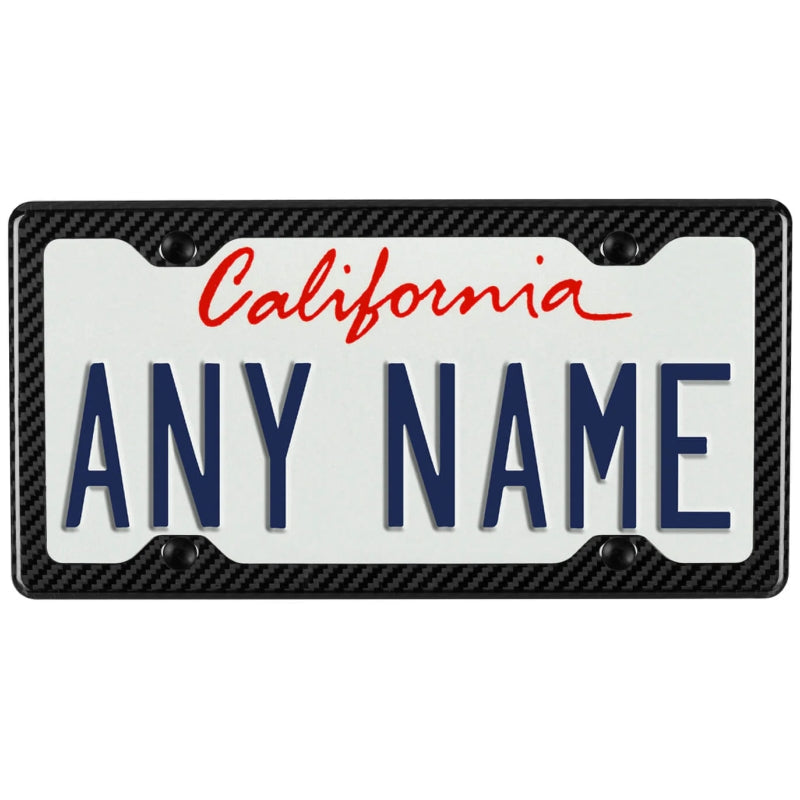 Carbon fiber license plate holder for the Tesla model 3/Y （1PCS）