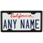 Carbon fiber license plate holder for the Tesla model 3/Y （1PCS）
