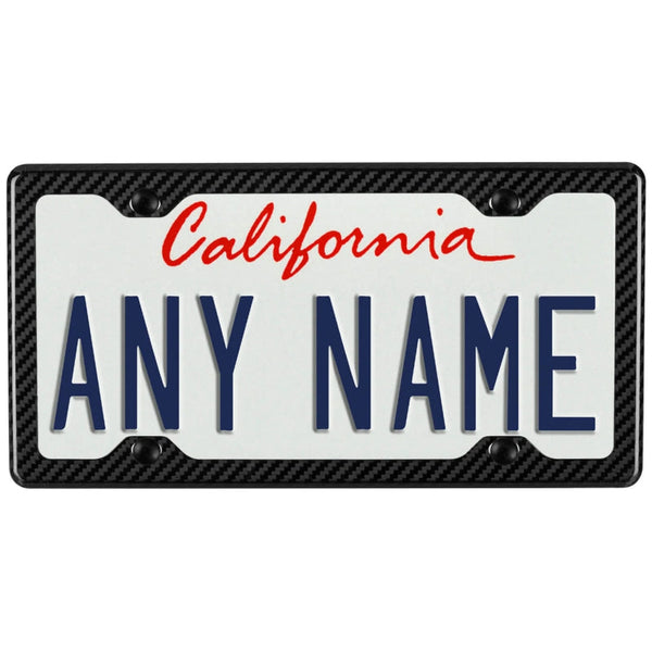 Carbon fiber license plate holder for the Tesla model 3/Y （1PCS）
