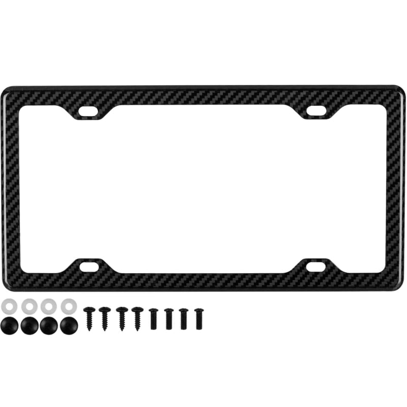 Carbon fiber license plate holder for the Tesla model 3/Y （1PCS）