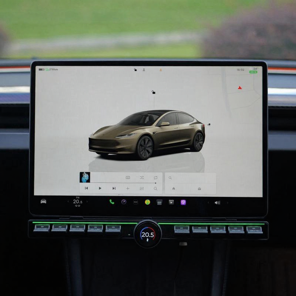 Center Console Physical Control Button Multiple Functions for Tesla Model 3/Y/3Highland