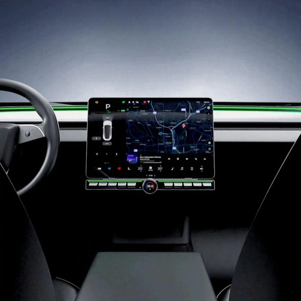 Center Console Physical Control Button Multiple Functions for Tesla Model 3/Y/3Highland