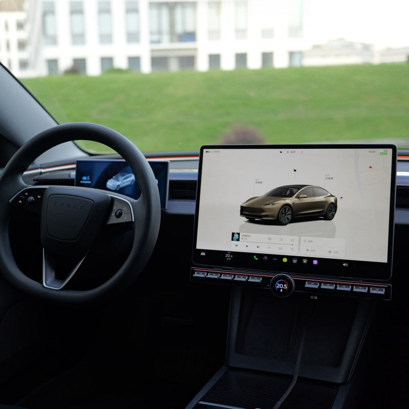 Center Console Physical Control Button Multiple Functions for Tesla Model 3/Y/3Highland