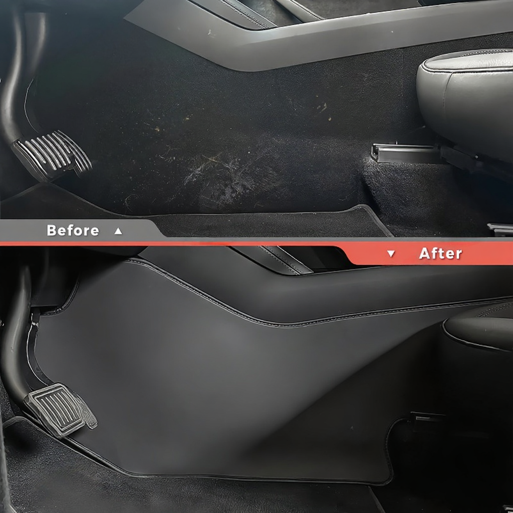 Center Console Side Anti-Kick Protection Mats for Model Y Juniper