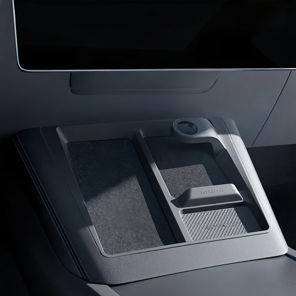Center Console Wireless Charging Anti-Slip Organizer for Tesla Model 3 Highland/Model Y Juniper Secondary image