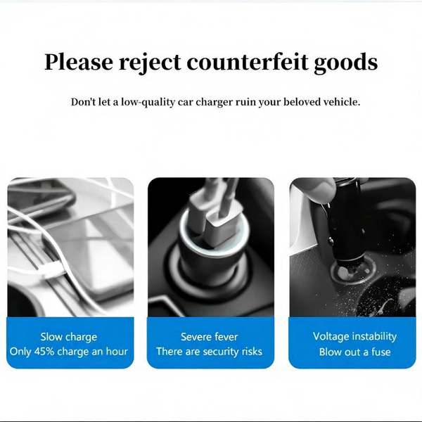Concealed OBD Expansion Charger with Dual Fast-Charge Ports for Tesla