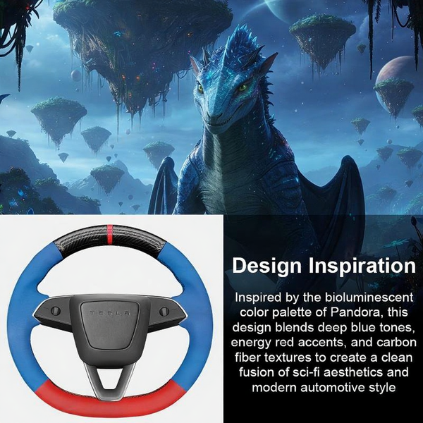 DIY Hand-Stitched Steering Wheel Cover for Tesla Model 3 Highland/Model Y Juniper