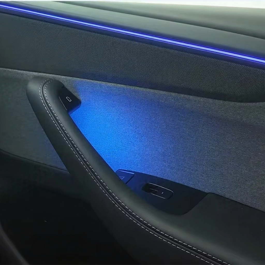 Door Handle Bowl Ambient Lighting for Tesla Model 3 Highland/Model Y Juniper