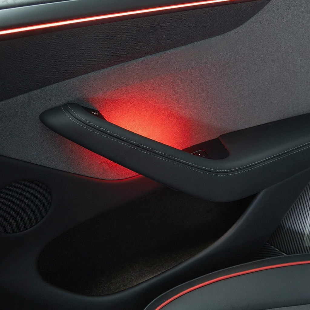Door Handle Bowl Ambient Lighting for Tesla Model 3 Highland/Model Y Juniper