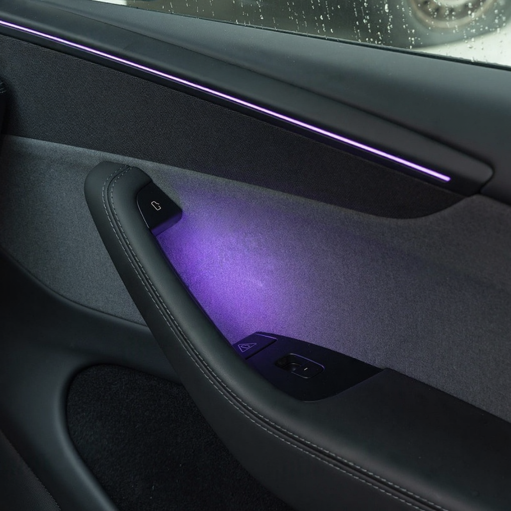 Door Handle Bowl Ambient Lighting for Tesla Model 3 Highland/Model Y Juniper