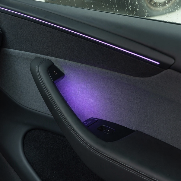 Door Handle Bowl Ambient Lighting for Tesla Model 3 Highland/Model Y Juniper