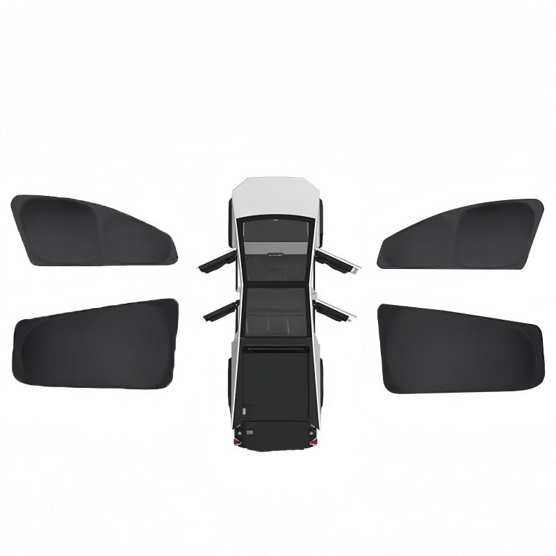 Tesla Cybertruck Fits Side Window Sunshade with Windshield Privacy Shade