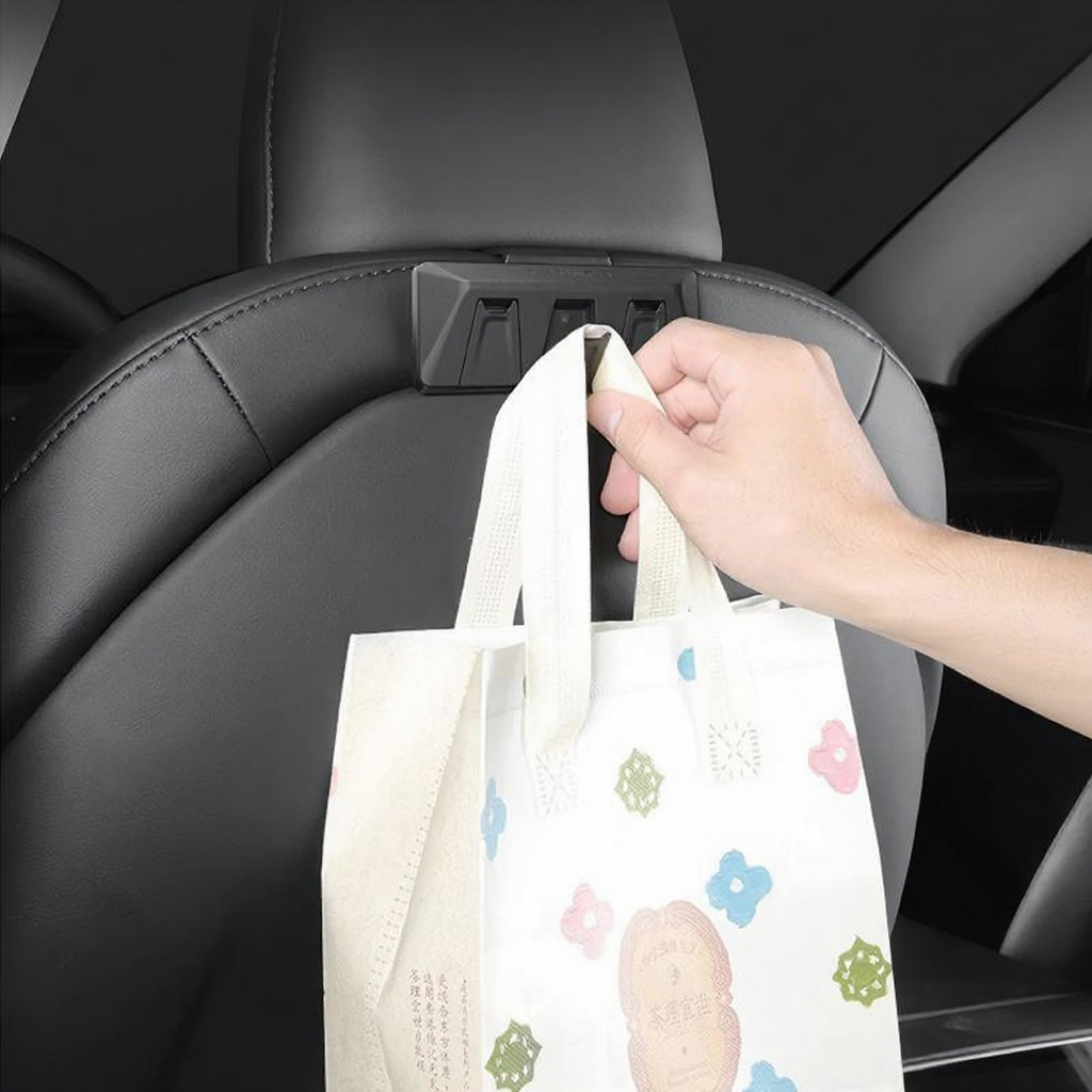Folding Hidden Seat Hooks for Tesla Model 3 Highland/Model Y Juniper