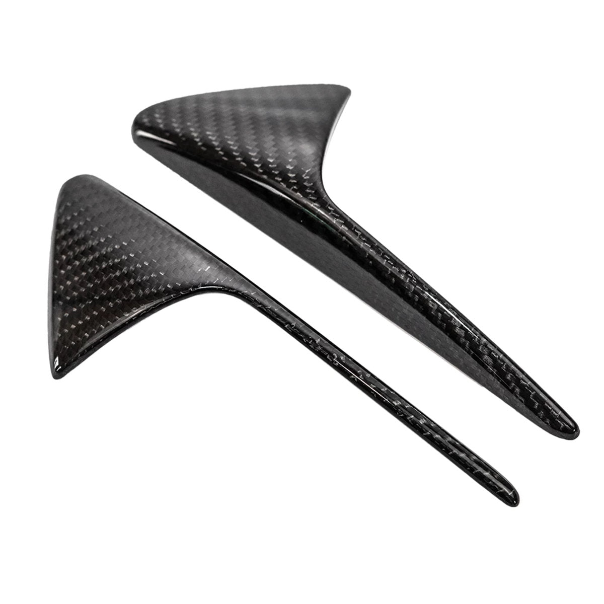 Real Carbon Fiber Side Camera Cover for Tesla Model 3/Y（2016-2024）