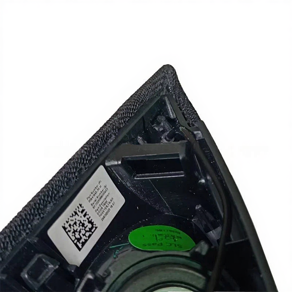 Front A-Pillar Triangle Speaker Tweeter Cover for Tesla Model Y Juniper 2025+