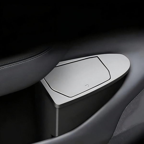 Front Door Trash Can Organizer for Tesla Model Y Juniper