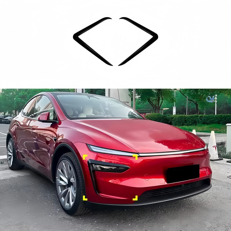 Front Fog Light Canard Covers for Tesla Model Y Juniper 2025+ Main image