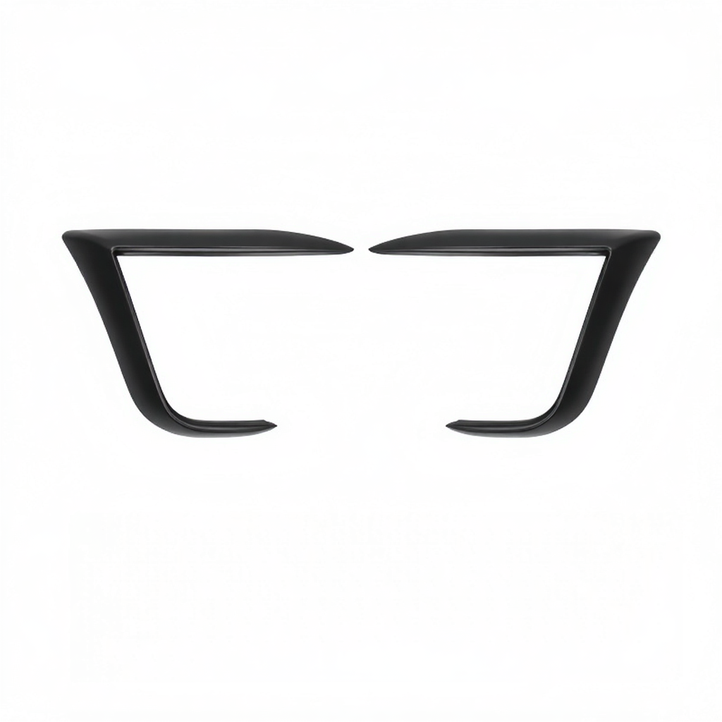 Front Fog Light Canard Covers for Tesla Model Y Juniper 2025+