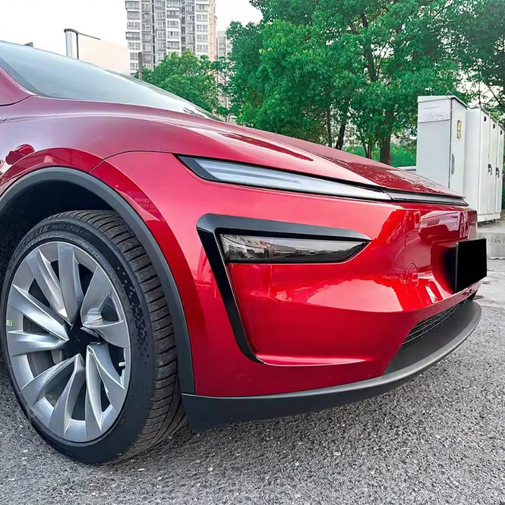 Front Fog Light Canard Covers for Tesla Model Y Juniper 2025+ Secondary image