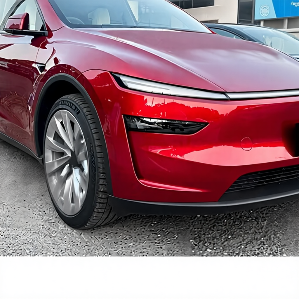 Front Fog Light Canard Covers for Tesla Model Y Juniper 2025+