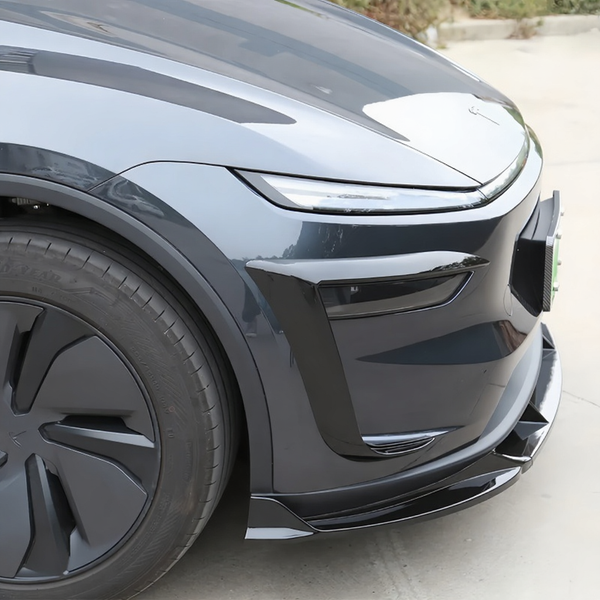 Front Fog Light Canard Covers for Tesla Model Y Juniper 2025+