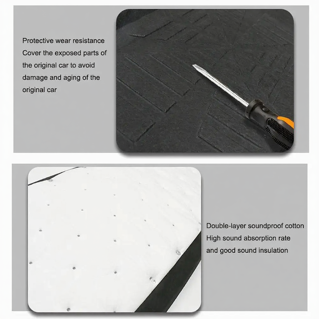 Front Hood Soundproof and Thermal Insulation Mat for Tesla Model Y