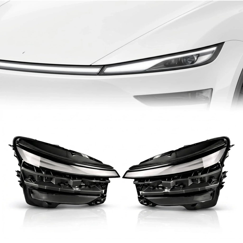 Front LED Headlight Replacement for Tesla Model Y Juniper 2025+ OEM 1918347-00-D / 1918348-00-D