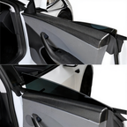 Front Rear Carbon Fiber Upper Door Panel Covers for Tesla Model 3 Highland 2024+