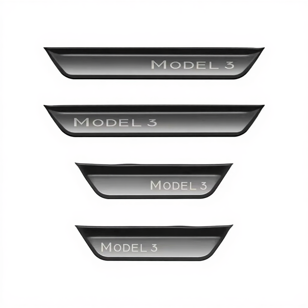 Front Rear Door Sill Protector for Tesla Model 3 Highland Secondary image