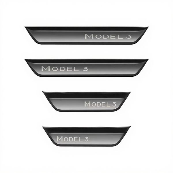 Front Rear Door Sill Protector for Tesla Model 3 Highland