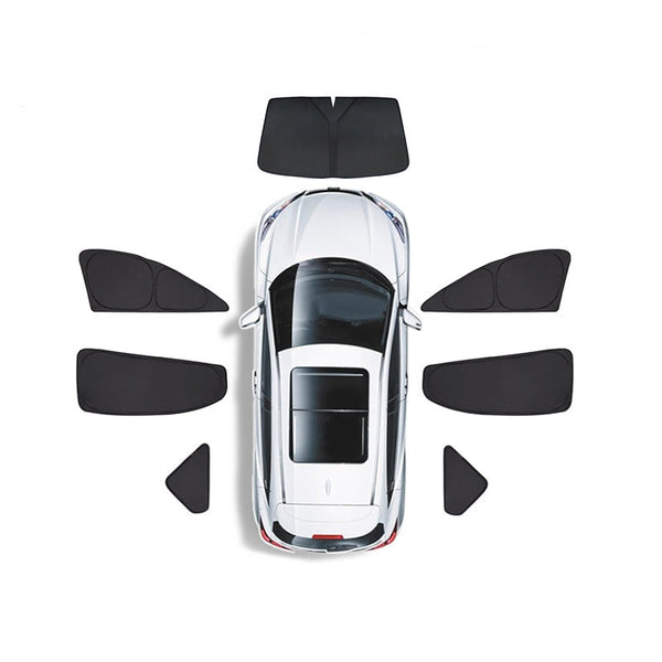 Front Rear Windshield Sunshade for Tesla Model 3/Y