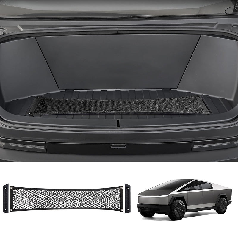 Front Trunk L-Track & Cargo Management Net for Cybertruck Main image